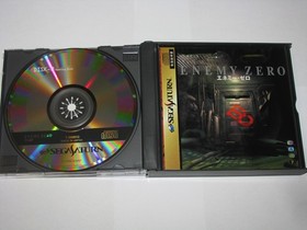 Enemy Zero Japanese Sega Saturn Japan import +obi reg card hologram US Seller