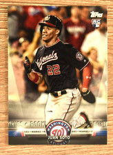 2018 Topps Update Salute Insert RC S-29 Juan Soto Nationals