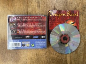 SEGA DREAMCAST GAME DRAGONS BLOOD - PAL UK EU CIB