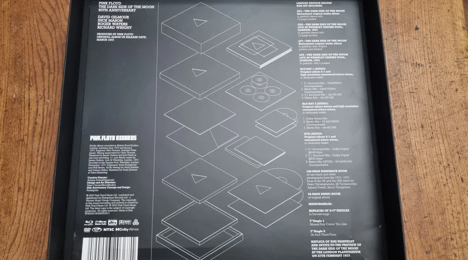 Pink Floyd The Dark Side of the Moon · Boxset · 2023, photo 3 sur 5