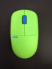 Pulsar Gaming Gears X2 CrazyLight Wireless Mouse Green Used Tested