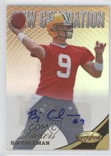2012 Certified New Generation Mirror Gold Signatures 3/25 BJ Coleman Auto 0f8
