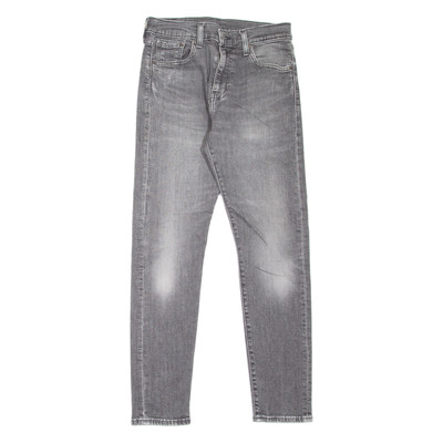 LEVI'S 512 BIG E Jeans Herren Grau Slim Tapered Stone Wash W30 L32