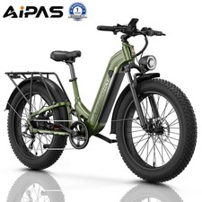 Electric Bikes for Adults 1800W 36MPH 85Miles Mountain 26" Fat Tire E-bike