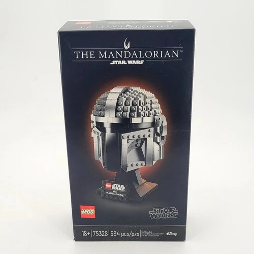 Lego Star Wars The Mandalorian Helmet, NEW Sealed Set #75328