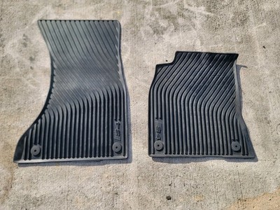 09-2016 Audi A4,S4 Front L Driver & R Passenger Floor Carpet Weather Water Proof