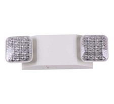 Rectangle 11-Watt Equivalent Integrated LED White Emergency Light with Ni-Cad 6.