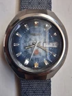 Vintage Seiko Advan Automatic Watch Blue Dial