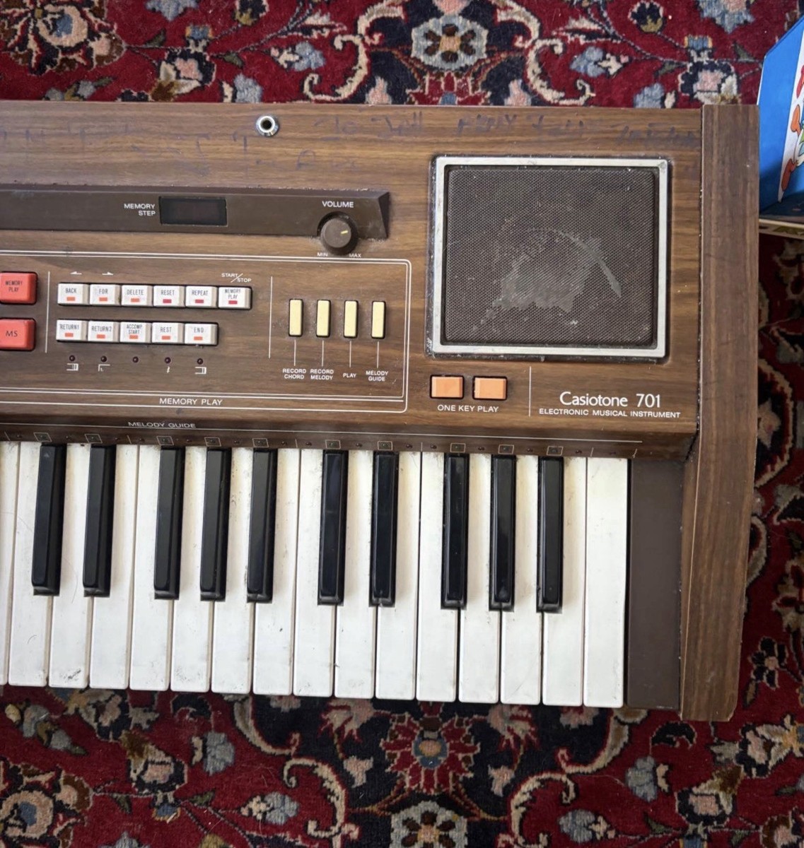 Casio Casiotone 701 Electronic Keyboard Vintage Synthesizer | eBay