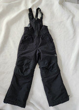 Lands End Kids Squall Waterproof Insulated Iron Knee Snow Bib Size 4 Unisex Ski