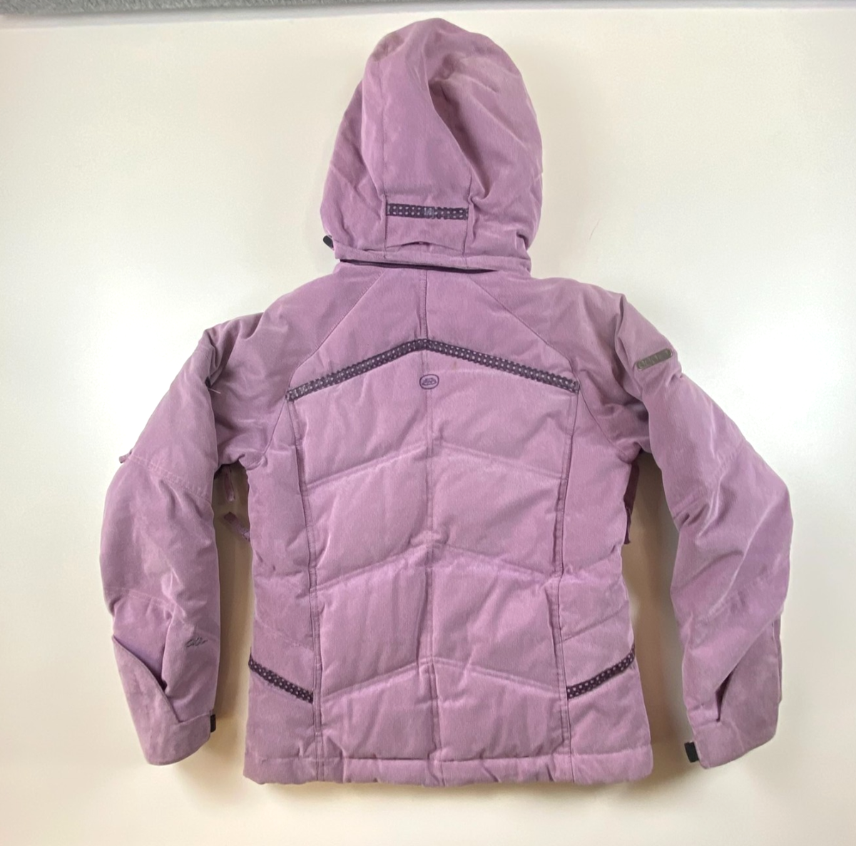 686 ACE Women's XS Hooded Jacket ~ Insulated ~ Mauve ~ RN 99204