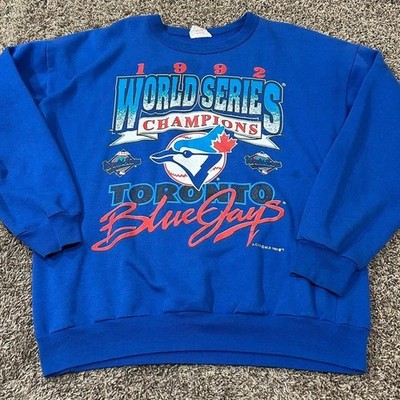 1992 Toronto Blue Jays World Series Champions crewneck sweatshirt Men Women