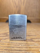 Zippo Lighter - Sam Colt Slogan - Firearms - M1873 1873 - Fresh Flint And Fluid.
