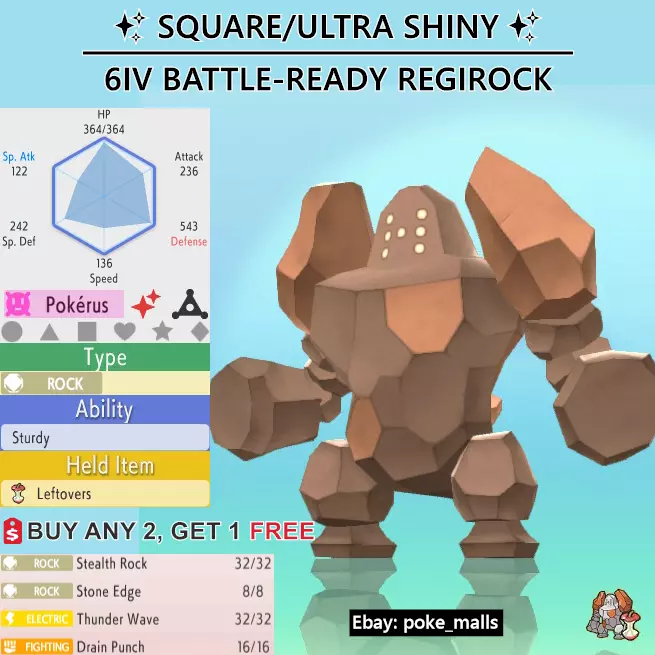 Shiny Giratina Battle Ready 6 IV for Pokemon Brilliant Diamond/Shining  Pearl