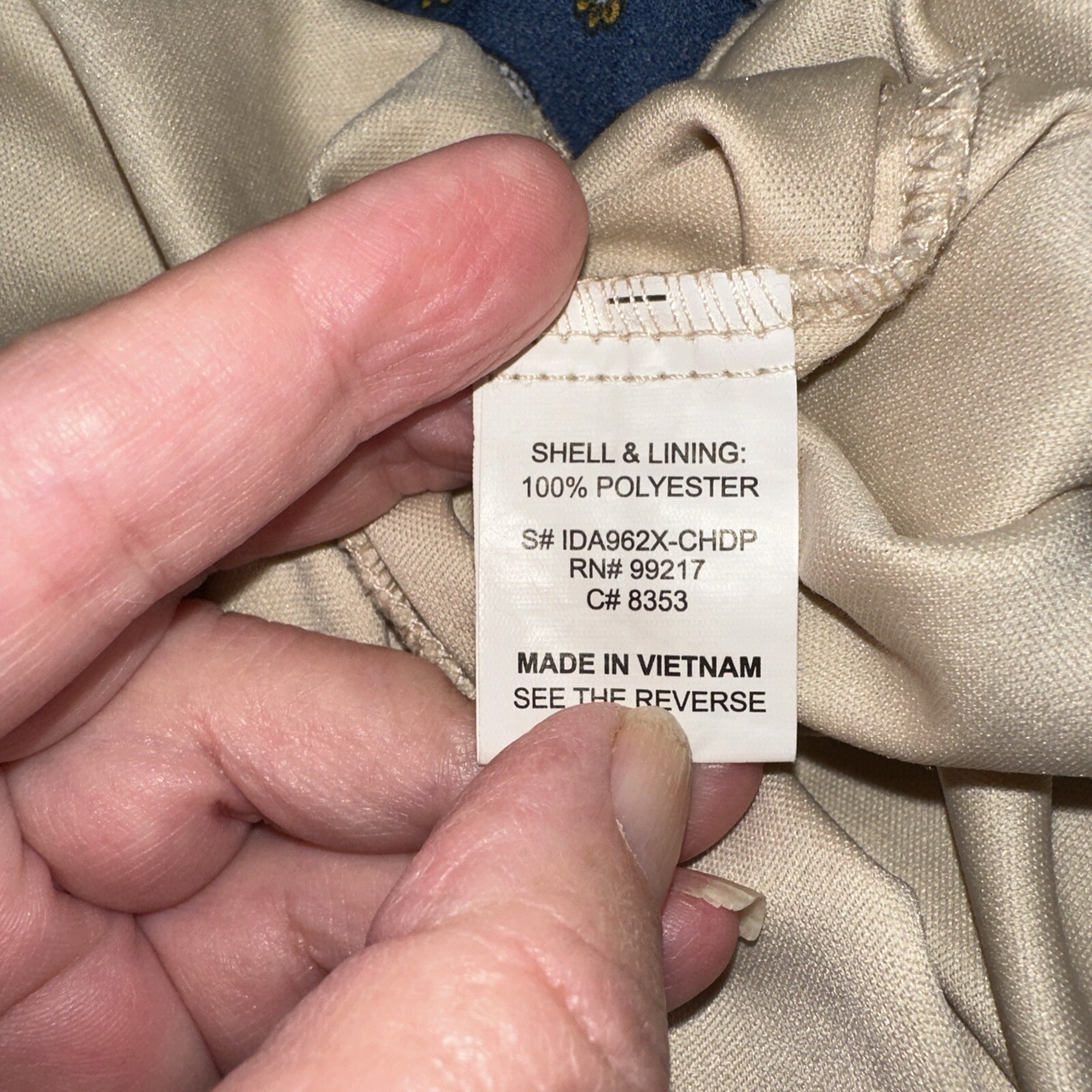 Moa Moa Boho Patchwork Print Midi Dress Size 1X - image 7