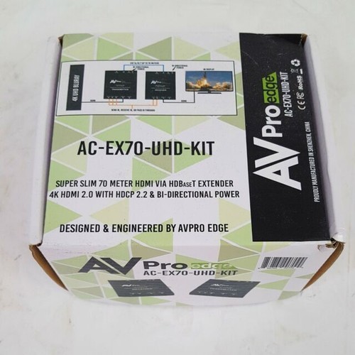 Avpro EDGE 131-Feet HDMI Extender - ACEX70UHDKIT