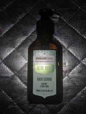 Arganicare Aloe Vera Hair Serum For Dry & Dull Hair 3.4 Fl Oz