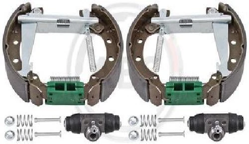 Original A.B.S. Bremsensatz Trommelbremse 111404 für Audi Seat VW - Bild 1 von 1