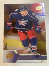 2016-17 Upper Deck Silver Foil - MATT CALVERT #308 Columbus Parallel SP