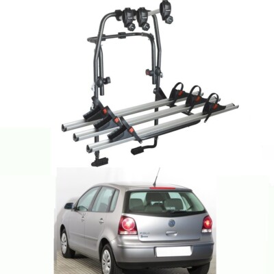 PORTABICI POSTERIORE STAND UP 3 BINARI VOLKSWAGEN POLO IV ANNO 2007 PER 3 BICI