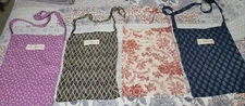 Lot 4 new April Cornell sack bag boho cotton rayon kitchen textile cloth