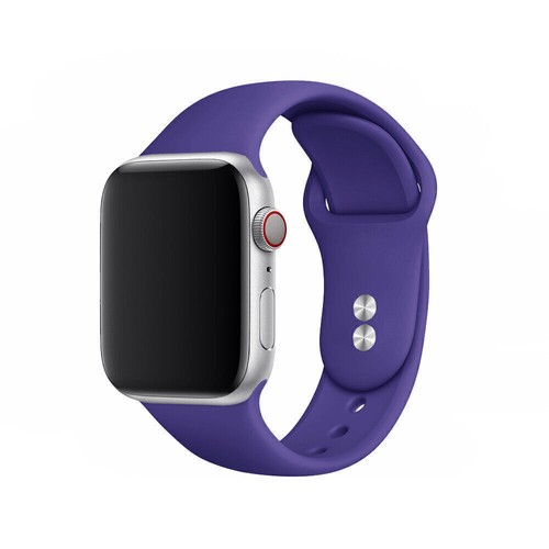 Cinturino Silicone Sport 40/44/41/45/49mm per Apple Watch Serie 9 8 7 6 5 4 SE - Foto 50 di 69