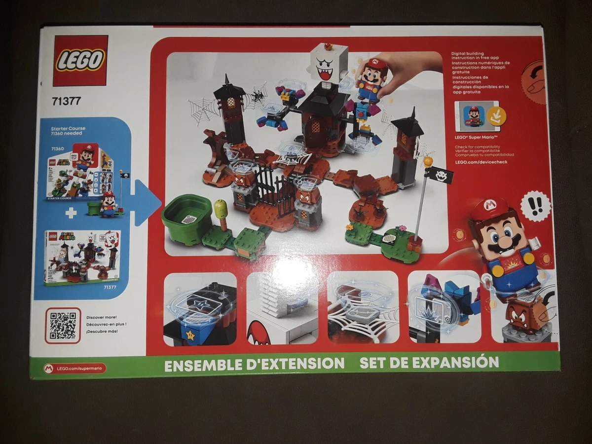 Lego super mario king boo and the haunted yard instructions hot sale