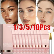 8/10X Collagen Overnight Wrapping Peel Off Facial Mask Renewal Night Skin Care