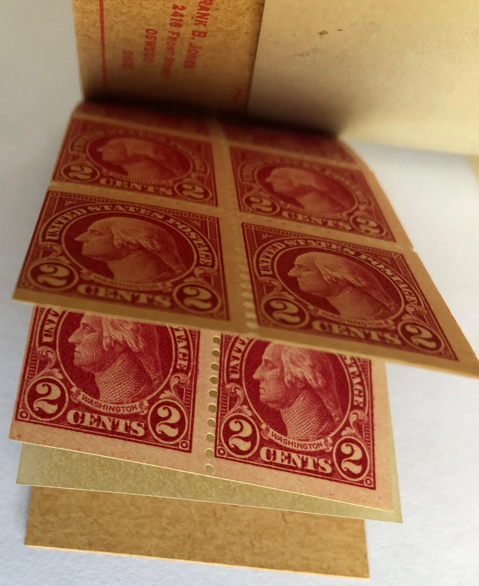 Vintage Washington Red 2 Cent Stamps USPS Postage Stamp