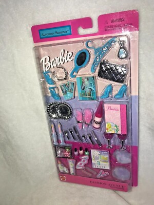 New 2002 Mattel Barbie Fashion Scene Accessory Bonanza Set Bistro