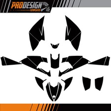 Polaris Outlaw 450 500 525 dal 2009 al 2012 modello kit vettoriale stencil eps DIGITALE