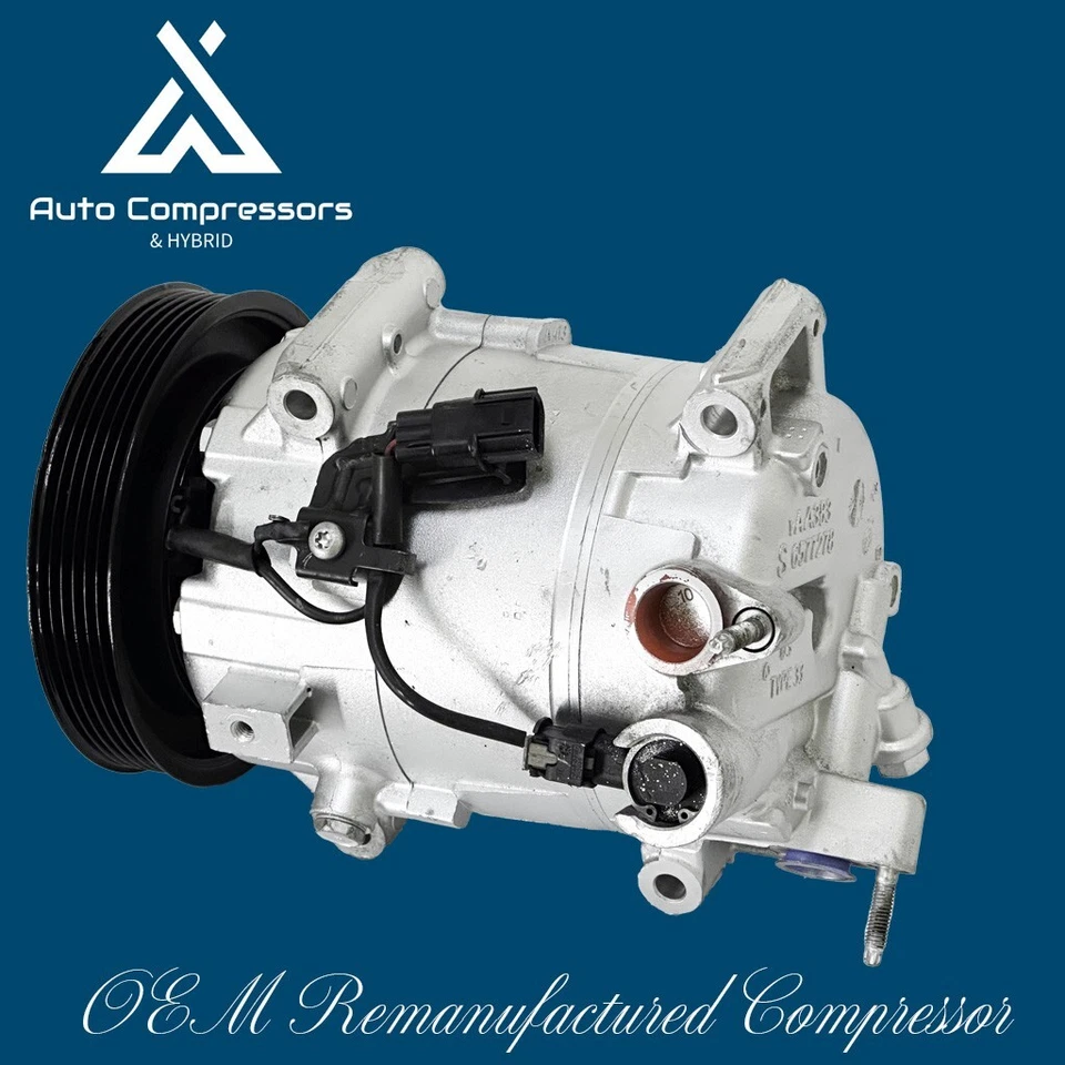 Compresor de aire acondicionado Acura MDX 2017-2019 OEM REMANUFACTURADO CON GARANTÍA Foto 2 de 4