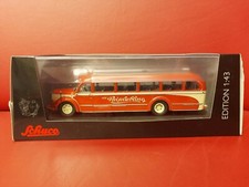 Schuco 02749 Mercedes Benz O 6600 THE TRAVEL FAVOURITE 1950-55 1/43 MIB Origi...