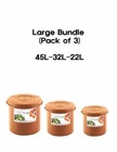E-jen Kimchi Container (Large-Pack of 3)