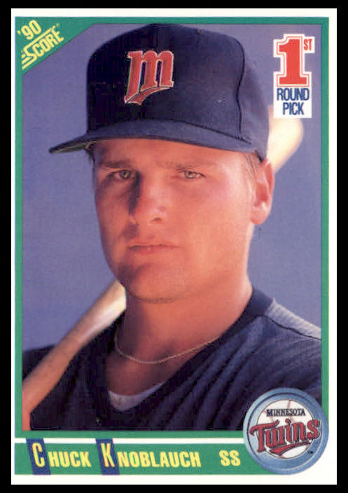 1992 Score #672 Chuck Knoblauch Minnesota Twins Baseball Card | eBay