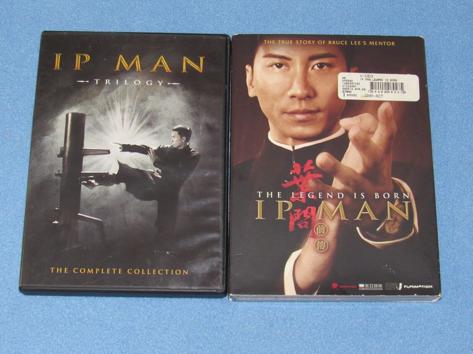 Dvd Filme Clássico Ip Man O Grande Mestre 1,2,3 E 4 Completo