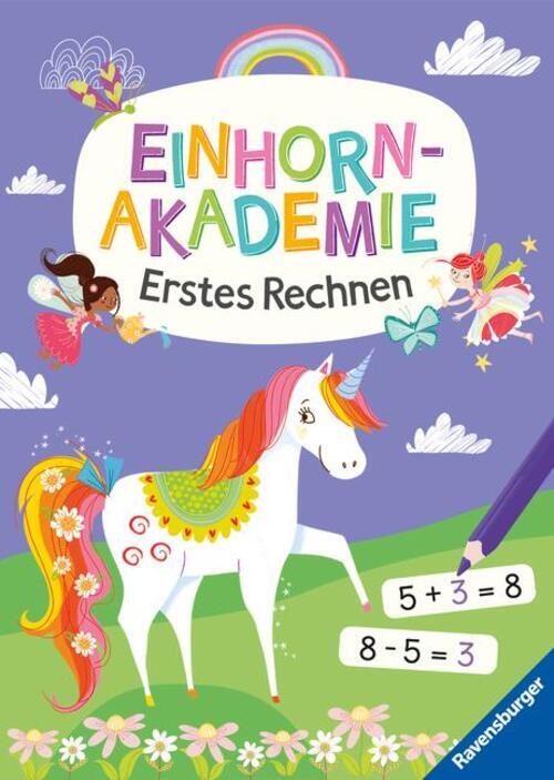 Thumbnail - Ravensburger Einhorn Akademie Erstes Rechnen - Rätselbuch Ab 6 Jahre,