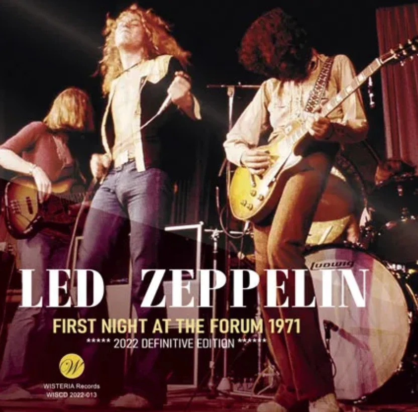 LED ZEPPELIN / FIRST NIGHT AT THE FORUM 1971 / 2022 DEFINITIVE EDITION W/obi NEW - Image 4 of 4