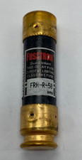 Bussmann Fusetron FRN-R-50 fuse dual element time delay 50A/250Vac