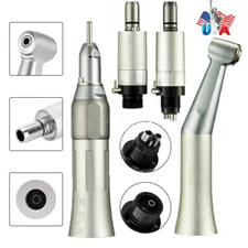 Dental Low Slow Speed Handpiece Contra Angle Straight Air Motor 2 4 Hole OR