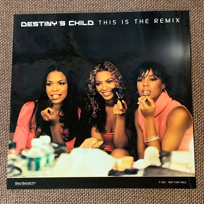 Promo DESTINY'S CHILD This Is The Remix JAPAN CD SICP115 w/ OBI +