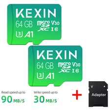 1/2/3PCS Micro SD SDXC Class 10 UHS-I TF Card Flash 64GB Memory Cards For Camera