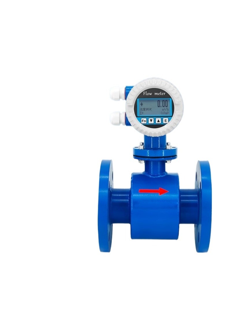 Intelligent Integrated Split Pipe Electromagnetic Flow Meter Digital ...