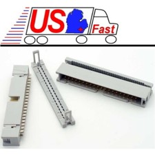 Male 40pin/wire IDC/IDS header Ribbon/Strap Cable/Cord IDE Crimp end/terminator