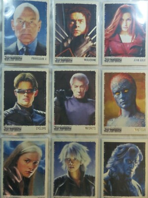 X-Men III X3 The Last Stand complete Art & Image chase card set