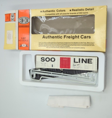 HO Con-Cor 0001-009807-1 Soo Line 10010 57' Mechanical Reefer NOS Broken Step