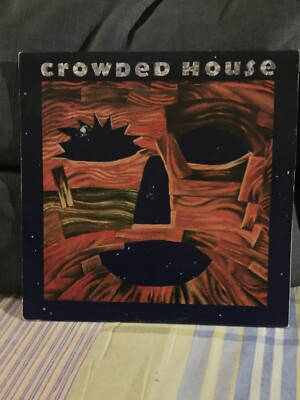 CROWDED HOUSE- WOODFACE-ITA PRESS EMI CAPITOL 1991 LP
