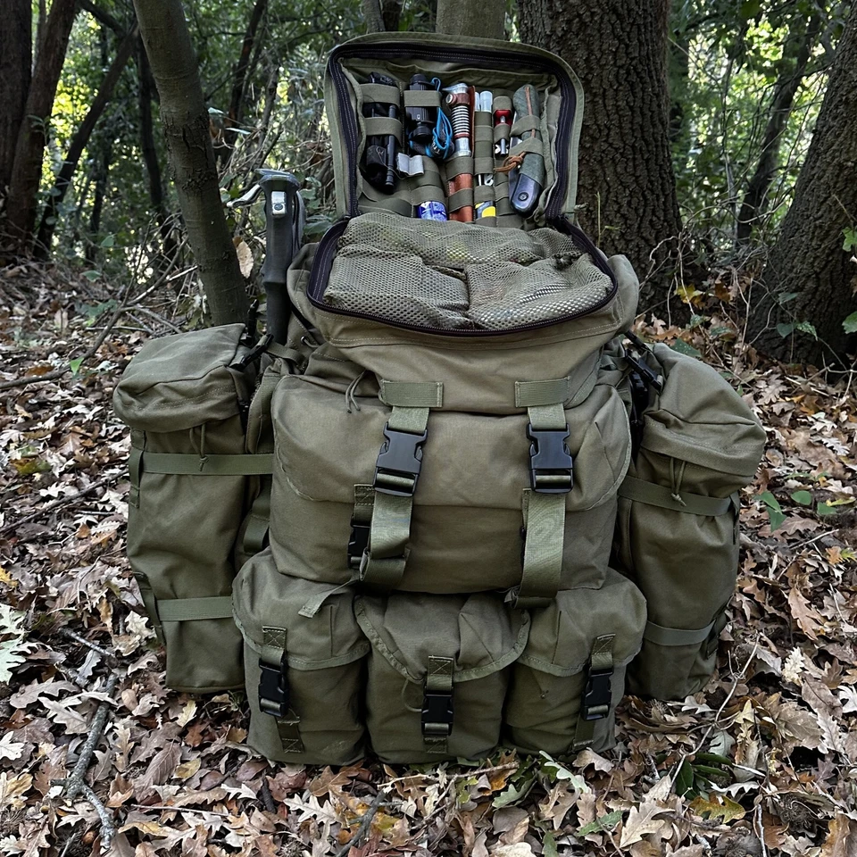 KitPimp British Army 150 Litre Pathfinder Mk2 Rucksack Green Bergen RRP £389.99