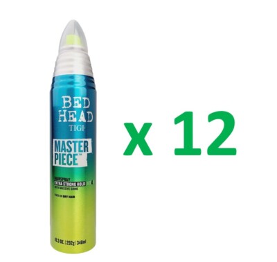 TIGI Bed Head Masterpiece Extra Strong Hold Hairspray - 10.3 fl oz (Pack of 12)