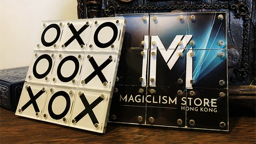 Tic Tac Toe Mini Gimmick and Online Instructions by Bond Lee and Kai-Fu Wang -
